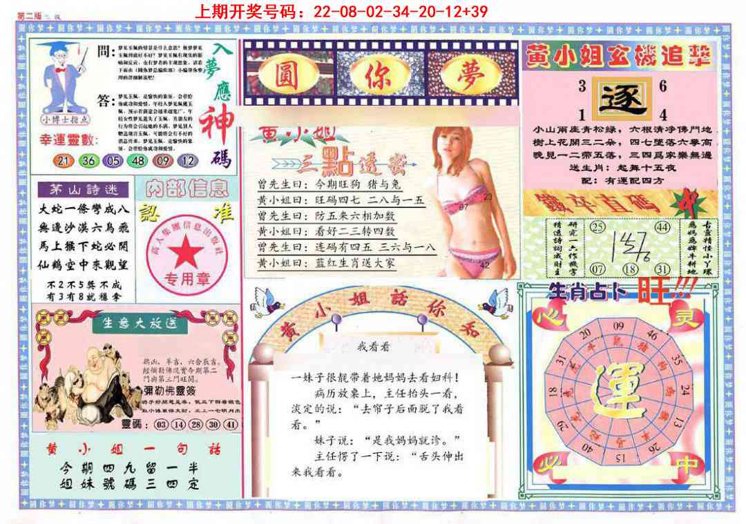 102期(新版)六合圆你梦B[图]